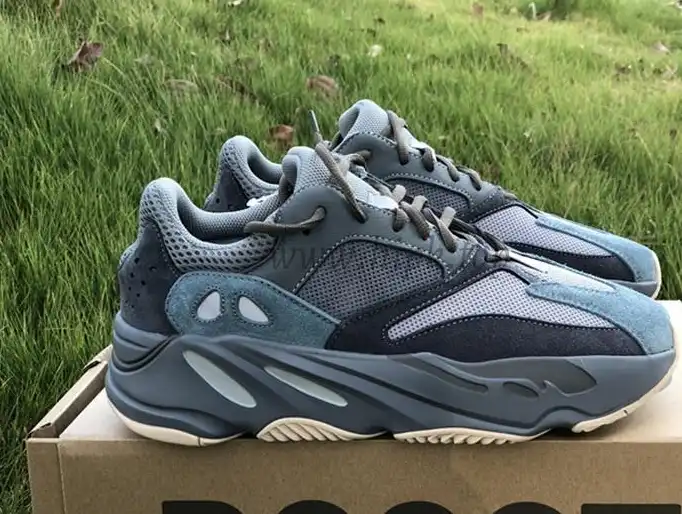 PK GOD YEEZY 700 BOOST Teal Blue RETAIL MATERIALS READY TO SHIP