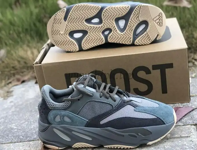 PK GOD YEEZY 700 BOOST Teal Blue RETAIL MATERIALS READY TO SHIP