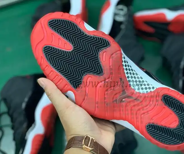 PK God 2019 year retail version Air Jordan 11 “Bred”retail materials ready to ship