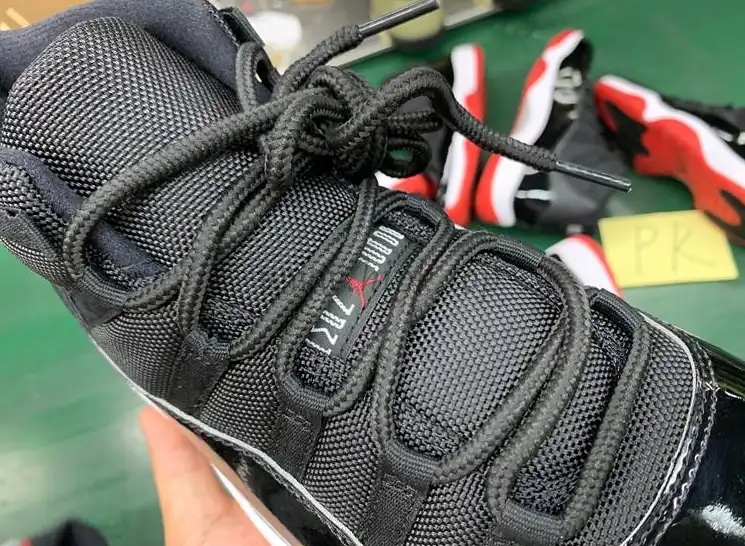 PK God 2019 year retail version Air Jordan 11 “Bred”retail materials ready to ship