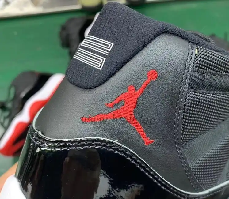 PK God 2019 year retail version Air Jordan 11 “Bred”retail materials ready to ship