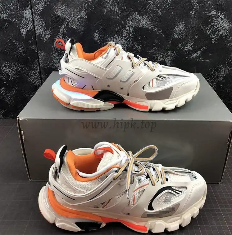 PK God Balencia Track Trainer LED Orange retail version ready to ship