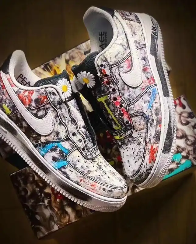 PK God Peaceminusone X Nike Air Force 1 Pmo Para-noise retail materials ready to ship