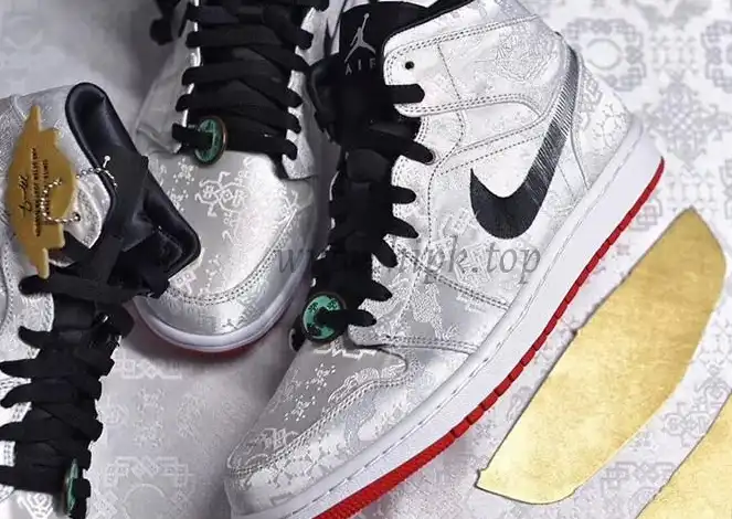 PK God air Jordan 1 mid fearless X Edison Chen retail materials ready to ship