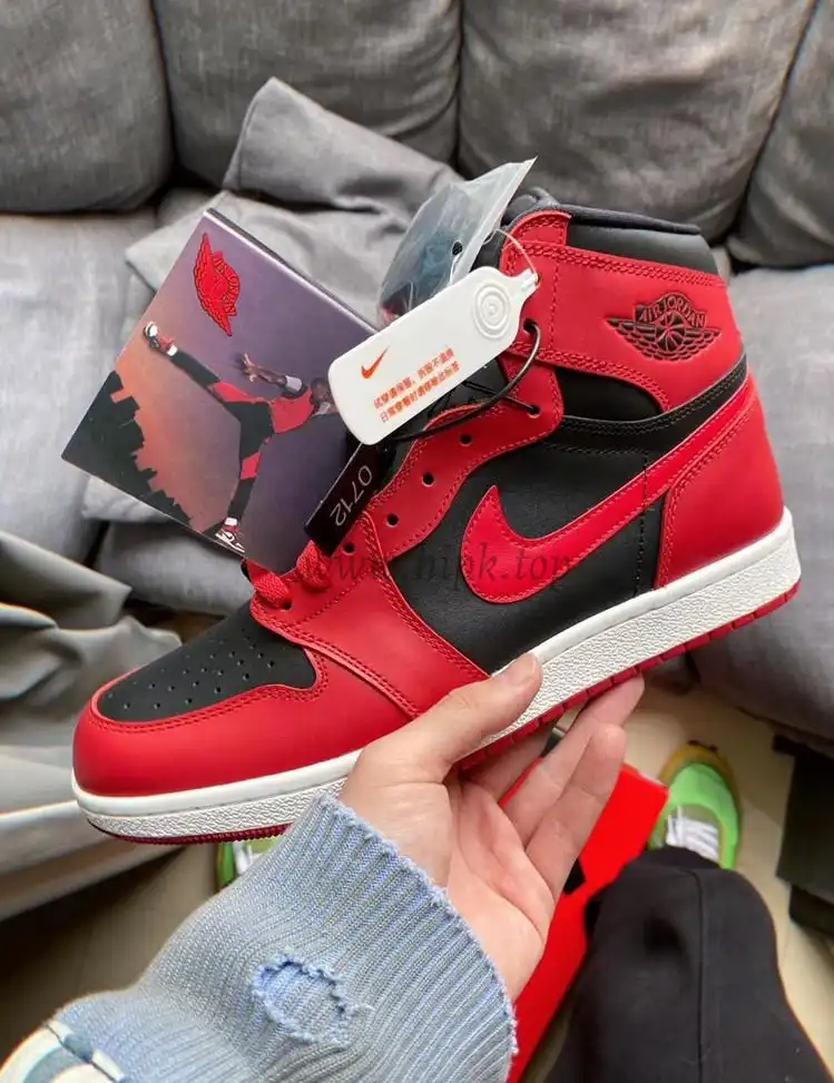 PK GOD Jordan 1 Retro High 85 Varsity Red retail materials ready to ship