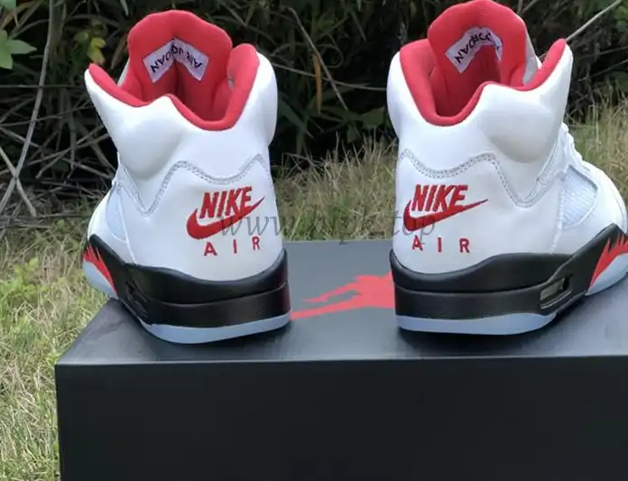 PK GOD Air Jordan 5 Fire Red retail materails ready to ship