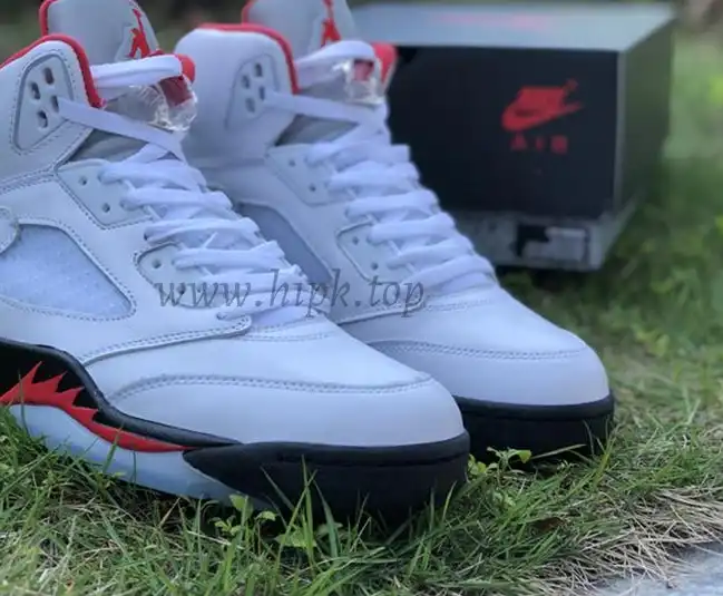 PK GOD Air Jordan 5 Fire Red retail materails ready to ship