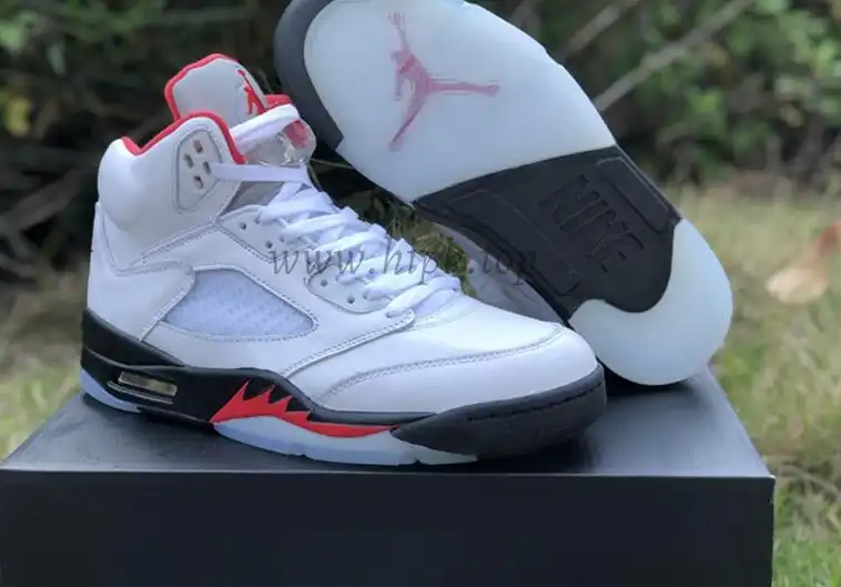 PK GOD Air Jordan 5 Fire Red retail materails ready to ship