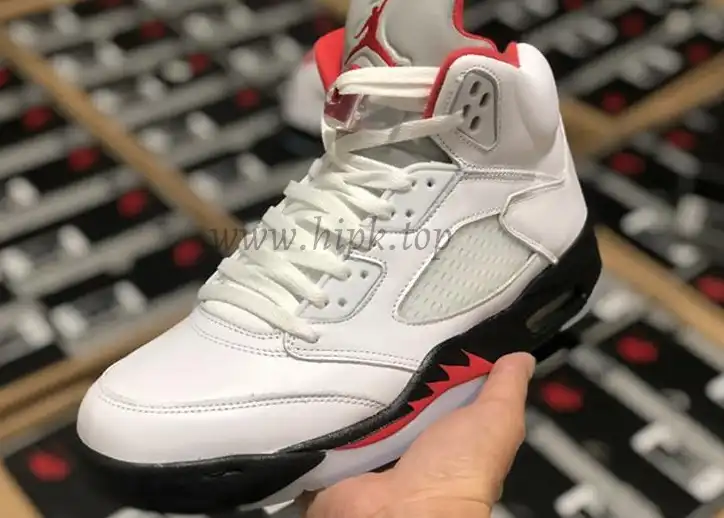 PK GOD Air Jordan 5 Fire Red retail materails ready to ship