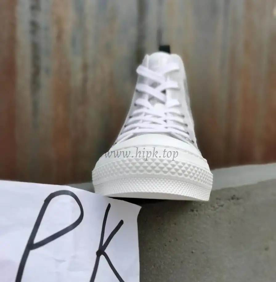 PK God Di*R retail version b23 high topWhite Canvas AND DANIEL ARSHAM Motif come with retail materials  total ready to ship