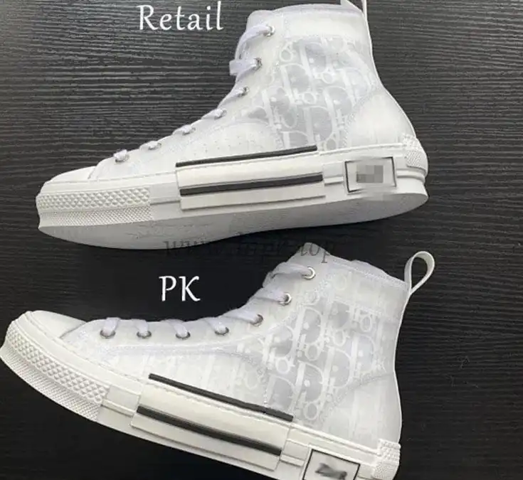 PK God Di*R retail version b23 high topall whitecome with retail materials total ready to ship