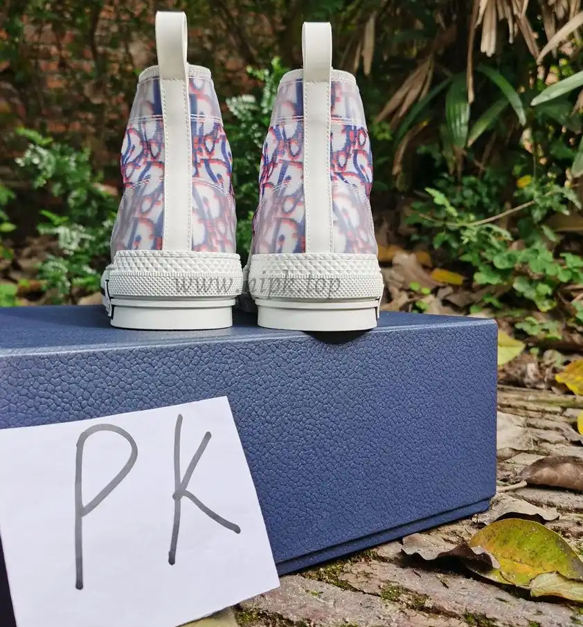 PK God Di*R retail version b23 hightop red and blue come with retail materials total ready to ship