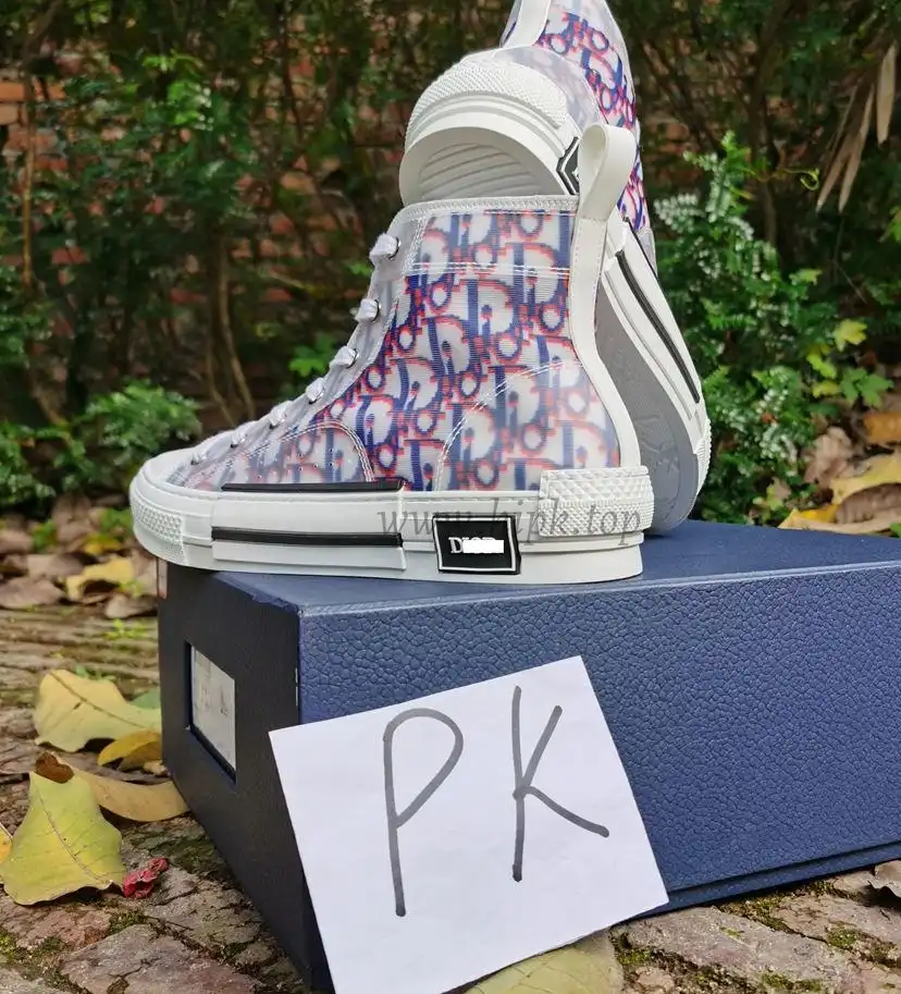 PK God Di*R retail version b23 hightop red and blue come with retail materials total ready to ship