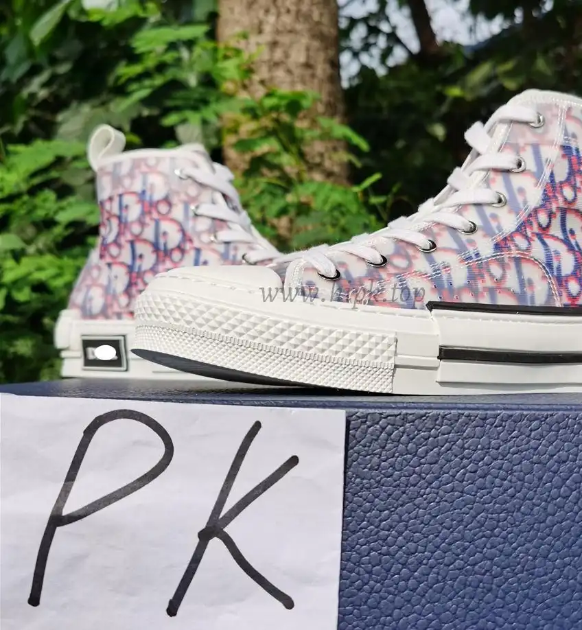 PK God Di*R retail version b23 hightop red and blue come with retail materials total ready to ship