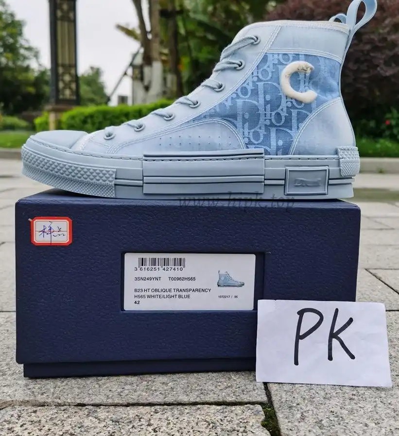 PK God Di*R retail version b23 high top True bluecome with retail materials  total ready to ship