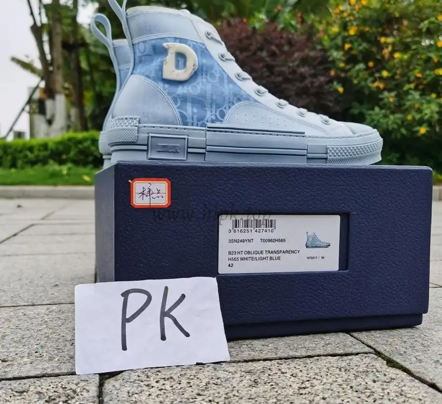 PK God Di*R retail version b23 high top True bluecome with retail materials  total ready to ship