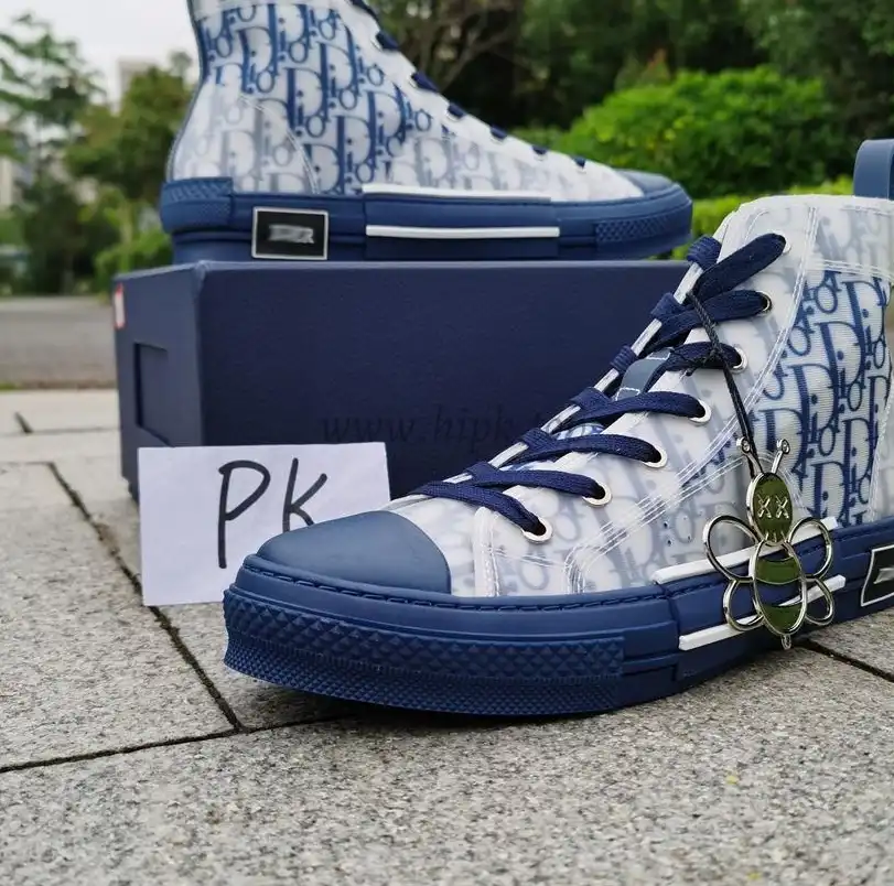 PK God Di*R retail version b23 high top Bluecome with retail materials total ready to ship