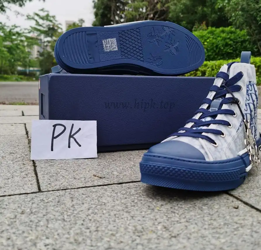 PK God Di*R retail version b23 high top Bluecome with retail materials total ready to ship