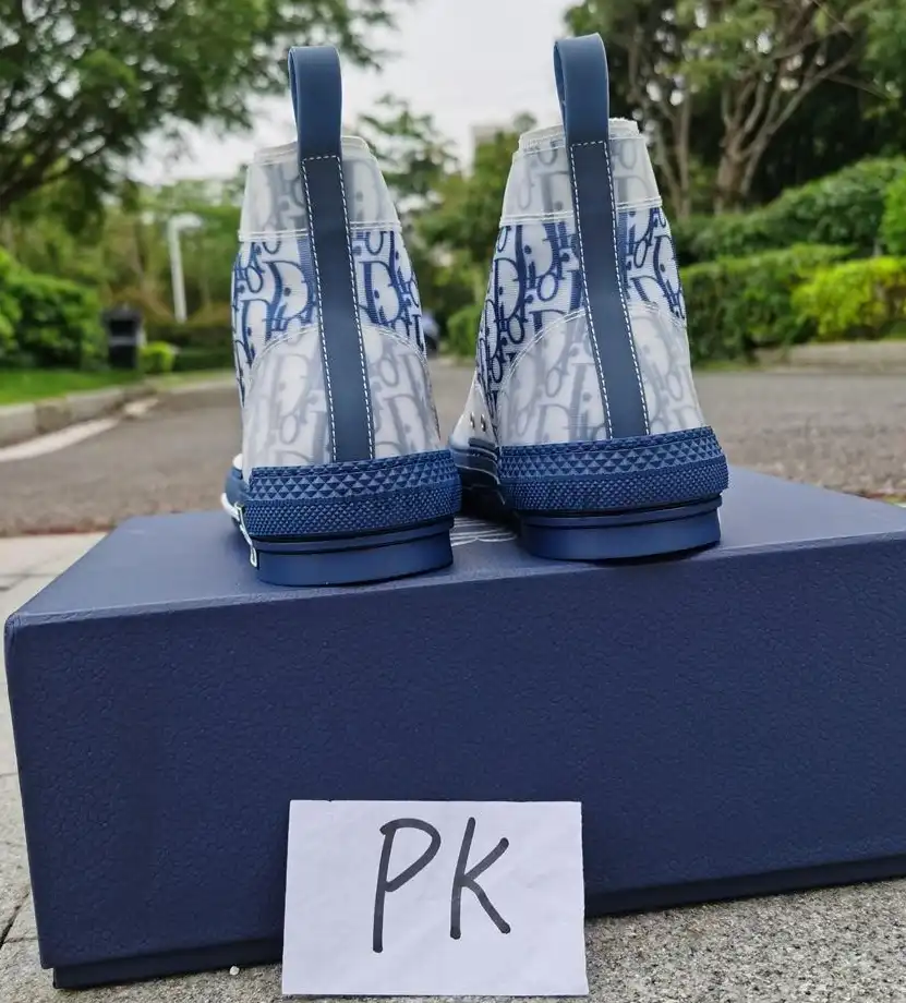 PK God Di*R retail version b23 high top Bluecome with retail materials total ready to ship