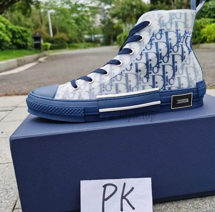 PK God Di*R retail version b23 high top Bluecome with retail materials total ready to ship