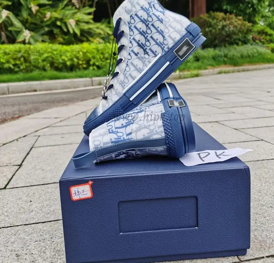 PK God Di*R retail version b23 high top Bluecome with retail materials total ready to ship