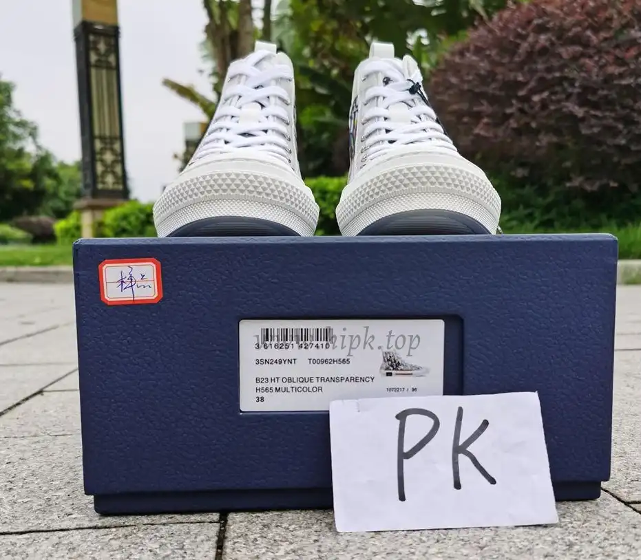 PK God Di*R retail version b23 high top Flower come with retail materials total ready to ship