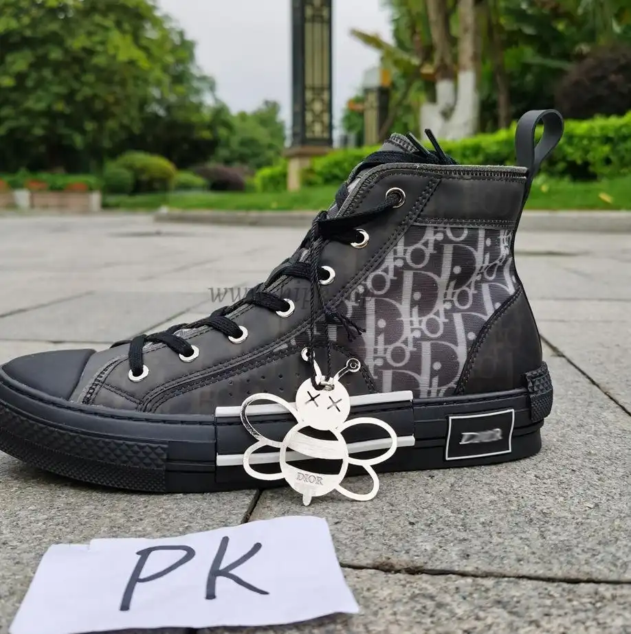 PK God Di*R retail version b23 high top Black and white come with retail materials  total ready to ship