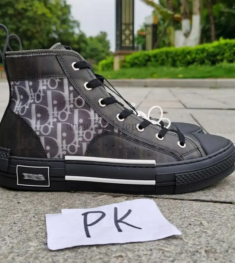 PK God Di*R retail version b23 high top Black and white come with retail materials  total ready to ship