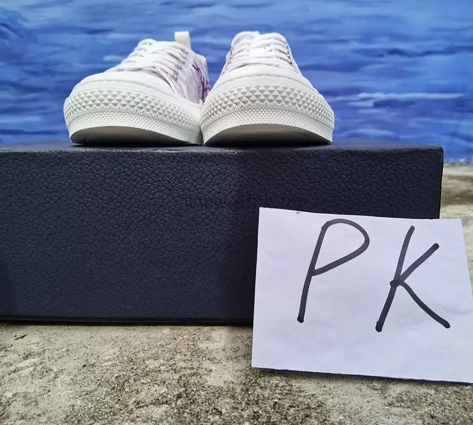 PK God Di*R retail version b23 lowtop red and blue come with retail materials total ready to ship