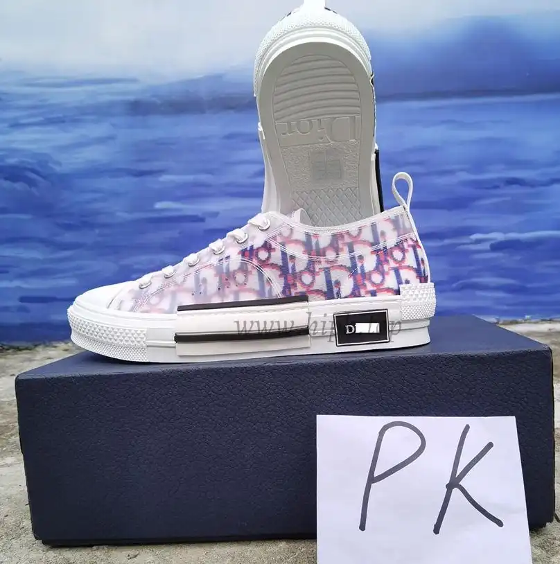 PK God Di*R retail version b23 lowtop red and blue come with retail materials total ready to ship