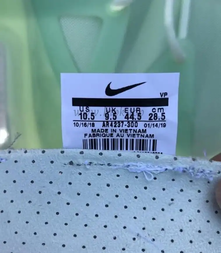 PK God Nike Air Fear of God 1 Light Greenretail materials ready to ship