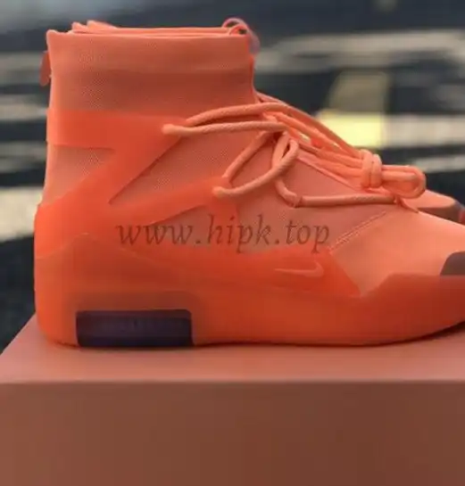 EXCLUSIVE RETAIL PK GOD NIKE AIR FEAR OF GOD 1 LIGHT BONE BLACK AR4237-002 READY TO SHIP