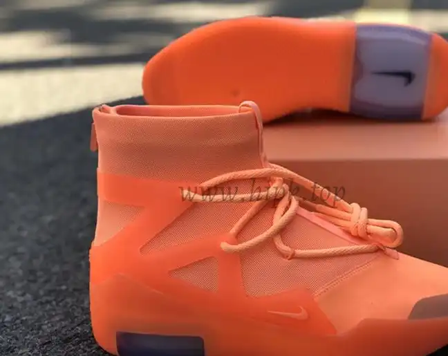 PK God Nike Air Fear of God 1 Orangeretail materials ready to ship