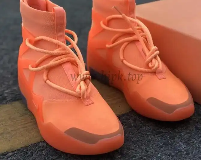 PK God Nike Air Fear of God 1 Orangeretail materials ready to ship