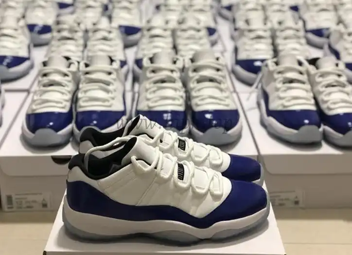 PKGOD Air Jordan 11 Low WMNS “Concord”retail materials ready to ship