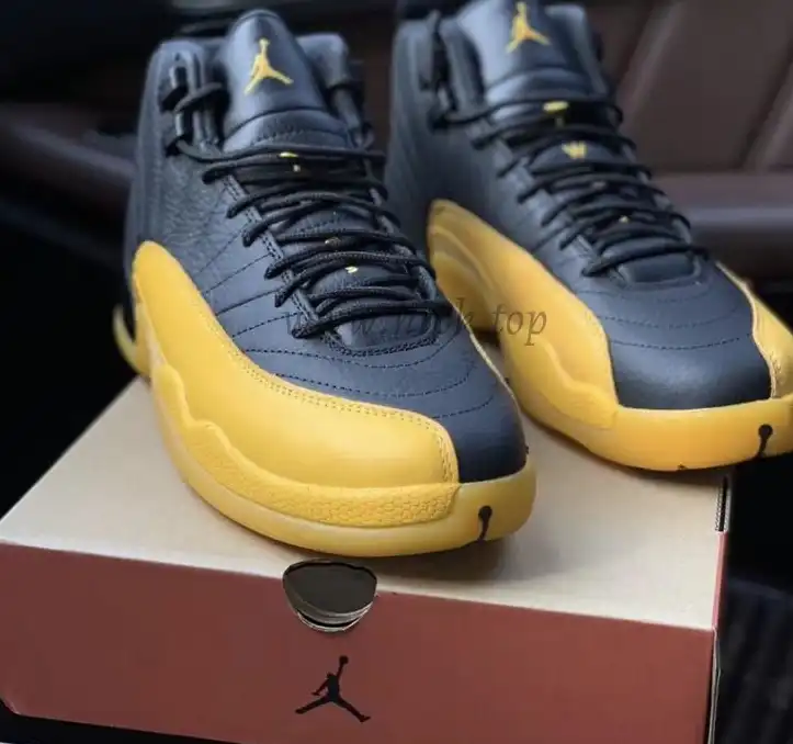 Pk God Air Jordan XII 12 university Gold retail materials ready to ship