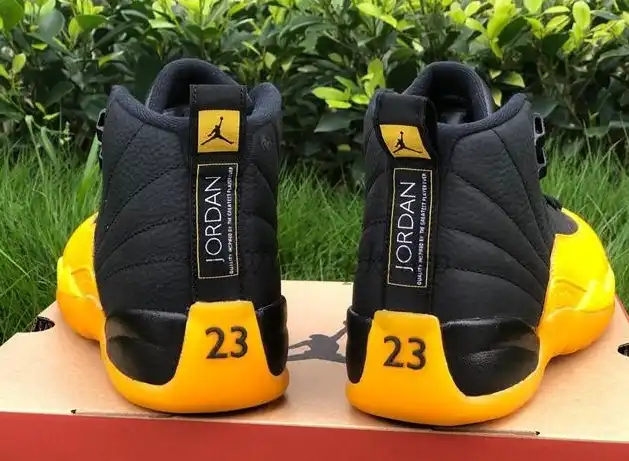 Pk God Air Jordan XII 12 university Gold retail materials ready to ship