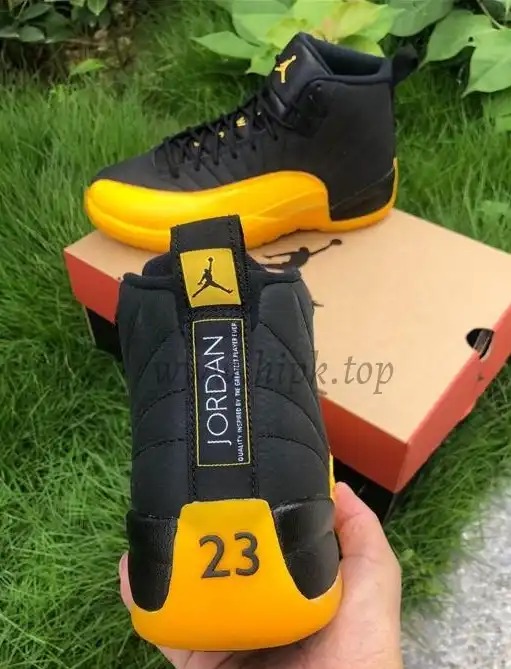 Pk God Air Jordan XII 12 university Gold retail materials ready to ship