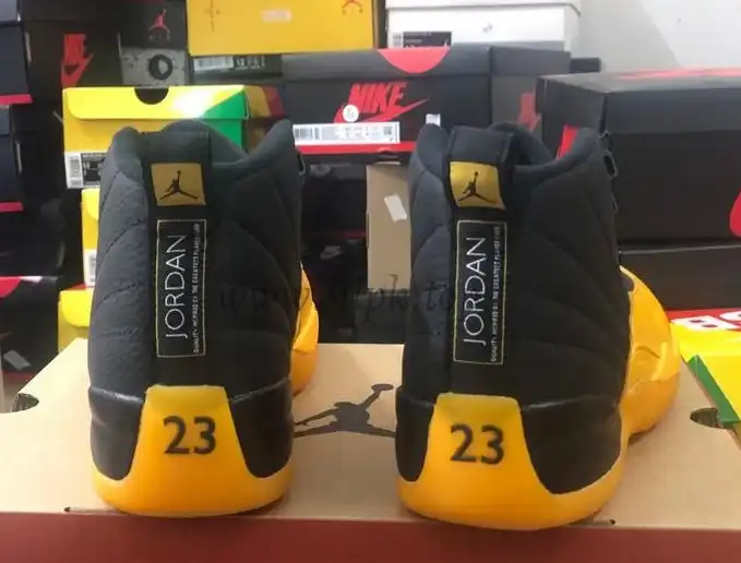 Pk God Air Jordan XII 12 university Gold retail materials ready to ship