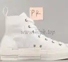 PK GOD Dior B33 TENNIS  DO EMBROIDERED  CANV BLUE & WHITE RETAIL MATERIALS READY TO SHIP