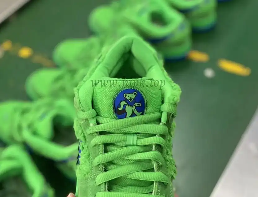 PKGOD exclusive Grateful Dead X SB dunk low pro Green bear ready to ship