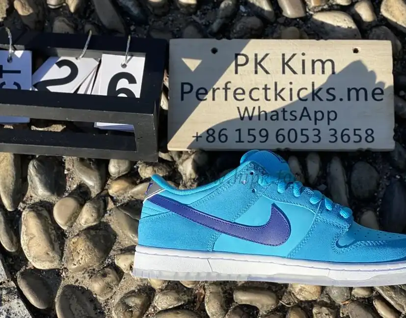 Pk God Nike dunk Sb low blue Furyretail materials ready to ship