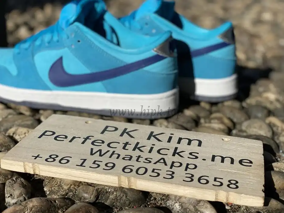 Pk God Nike dunk Sb low blue Furyretail materials ready to ship