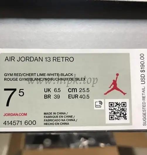 PK God Air Jordan 13 low x Clot AT3102-200 ready to ship.