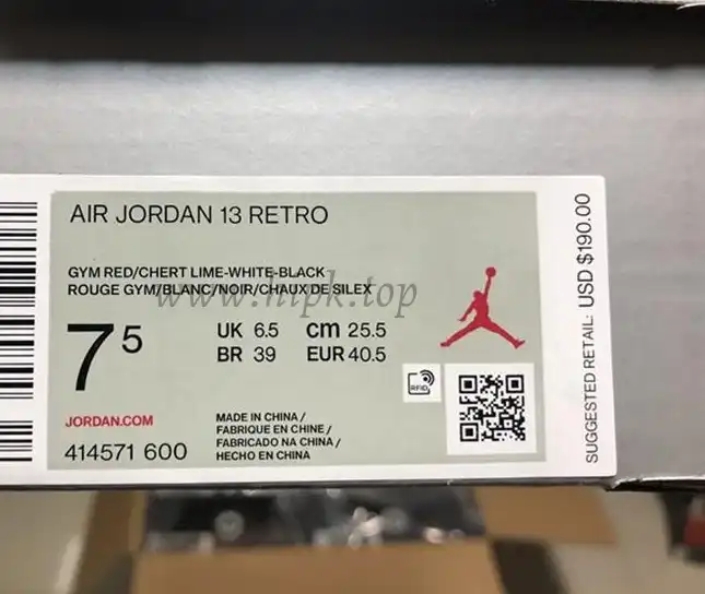 PK God Air Jordan 13 Retro “Red Flint“retail materials ready to ship