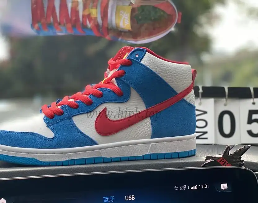 PK God Sb dunk high pro iso photo blue retail materials ready to ship