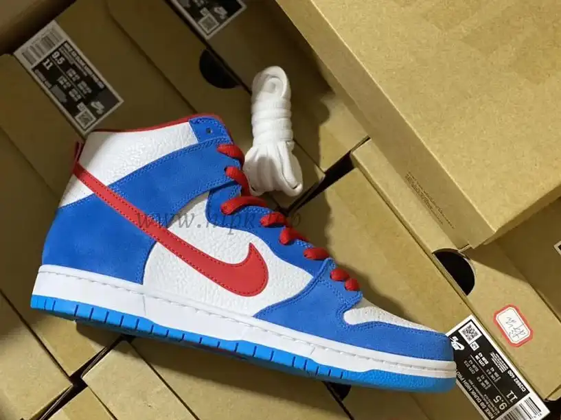 PK God Sb dunk high pro iso photo blue retail materials ready to ship