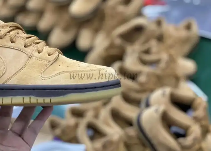 Pk God Sb dunk low wheat mocha retail materials ready to ship