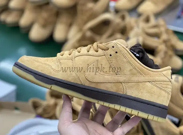 Pk God Sb dunk low wheat mocha retail materials ready to ship