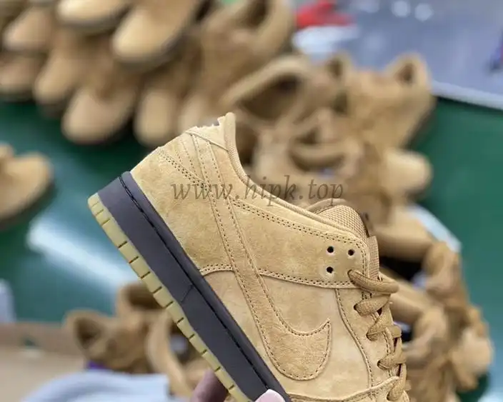 Pk God Sb dunk low wheat mocha retail materials ready to ship